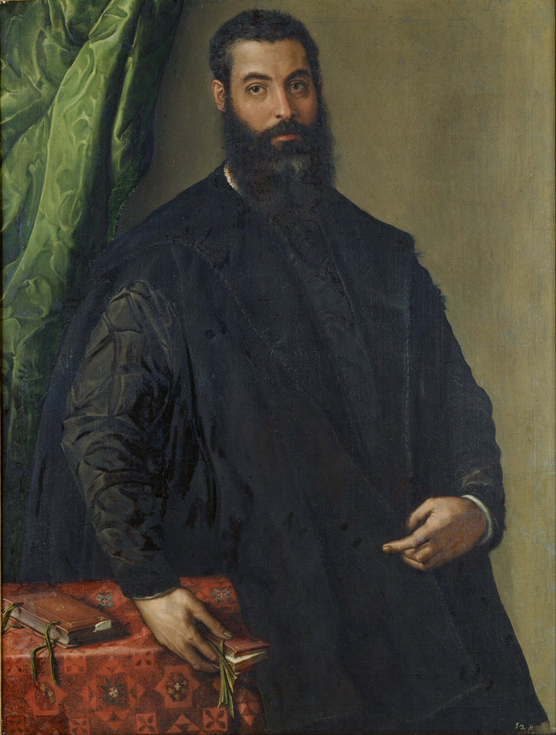 Retrato de hombre - Francesco Salviati
