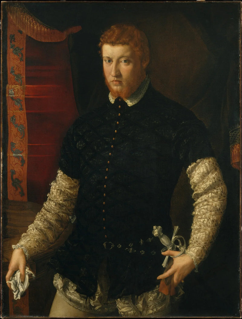 Retrato de hombre - Francesco Salviati