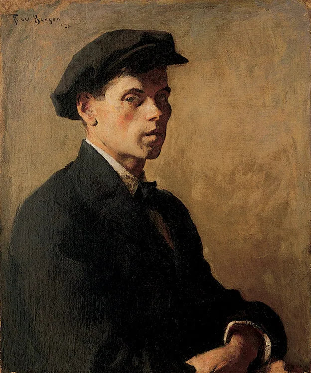 Retrato de hombre - Frank Weston Benson