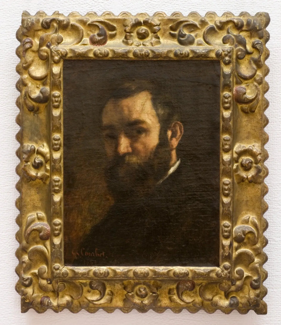 Retrato de hombre - Gustave Courbet