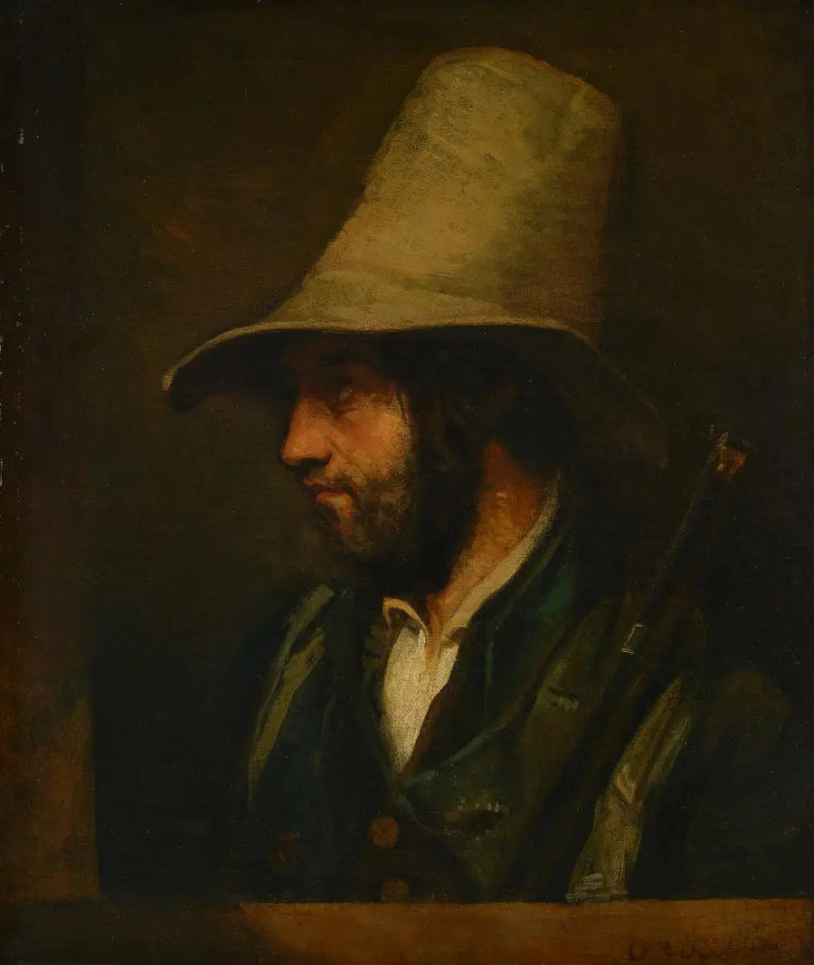 Retrato de hombre - Gustave Courbet