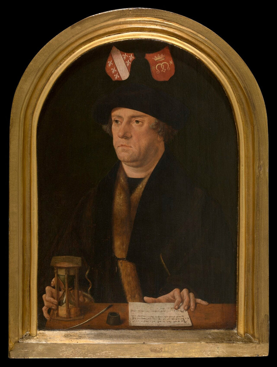 Retrato de hombre - Jacob Cornelisz van Oostsanen