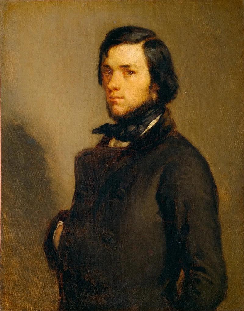 Retrato de hombre - Jean-François Millet