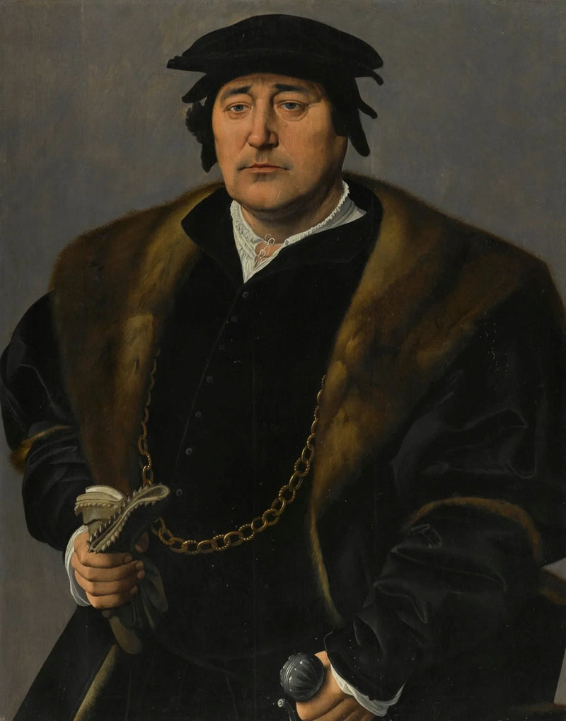 Retrato de hombre - Joos van Cleve
