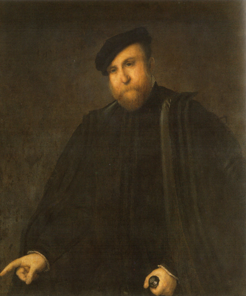 Retrato de hombre - Lorenzo Lotto