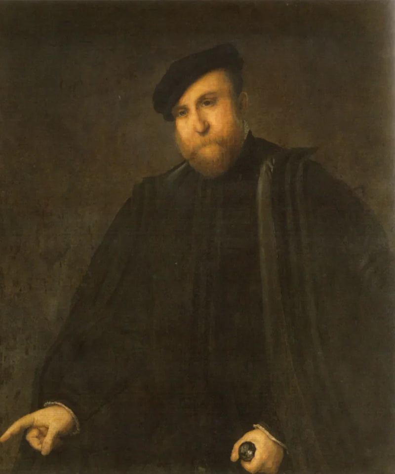 Retrato de hombre - Lorenzo Lotto