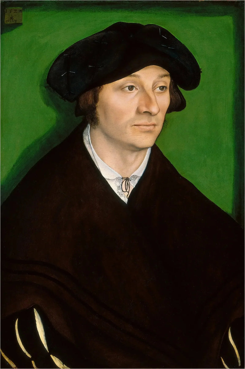 Philippe du Rhin, conde palatino / Retrato de hombre - Lucas Cranach el Viejo