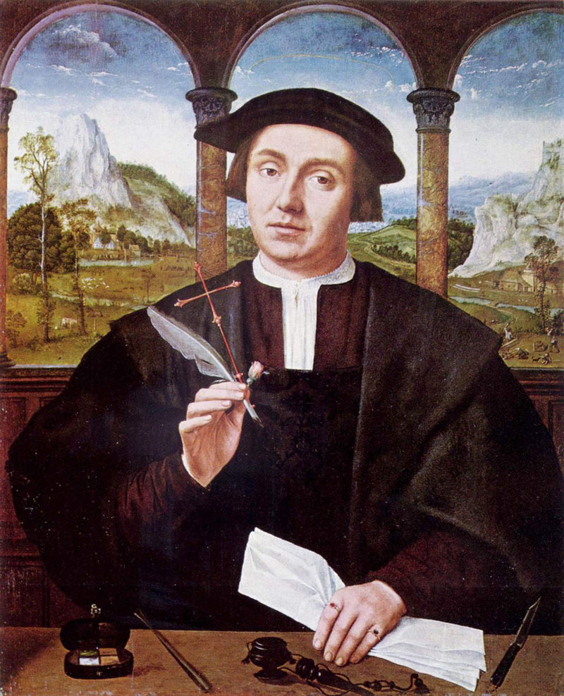 Retrato de hombre - Quentin Metsys