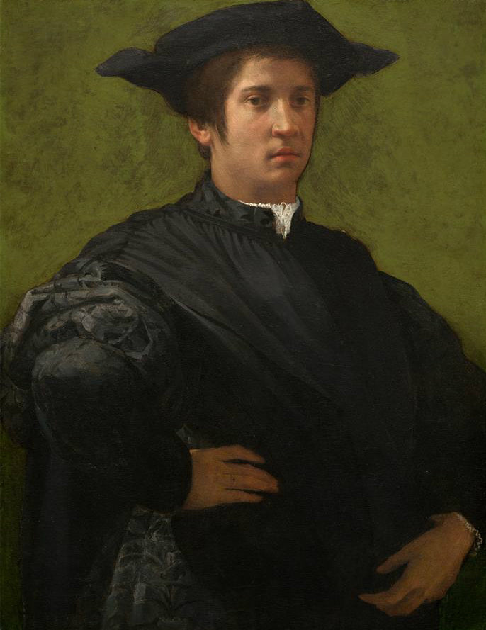 Retrato de hombre - Rosso Fiorentino