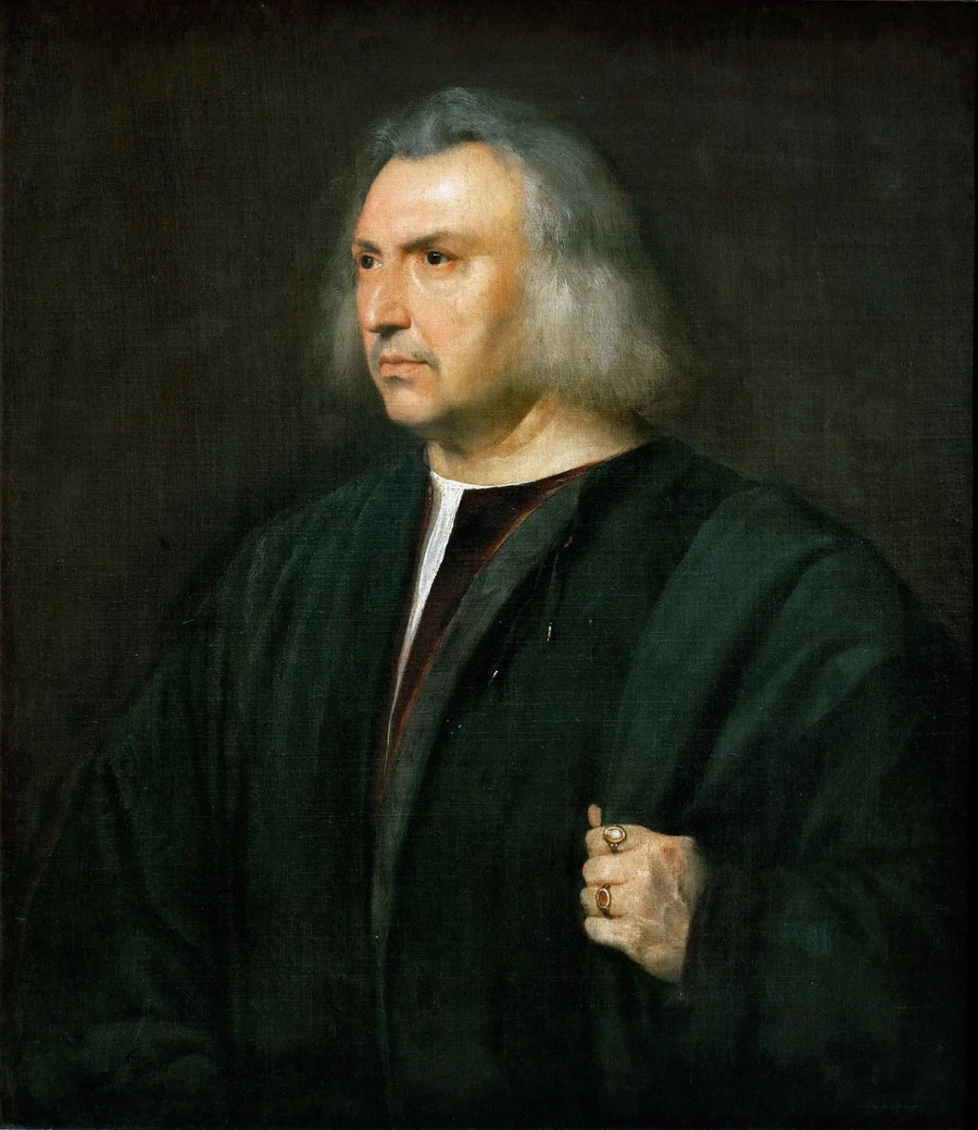 retrato de hombre - Titian