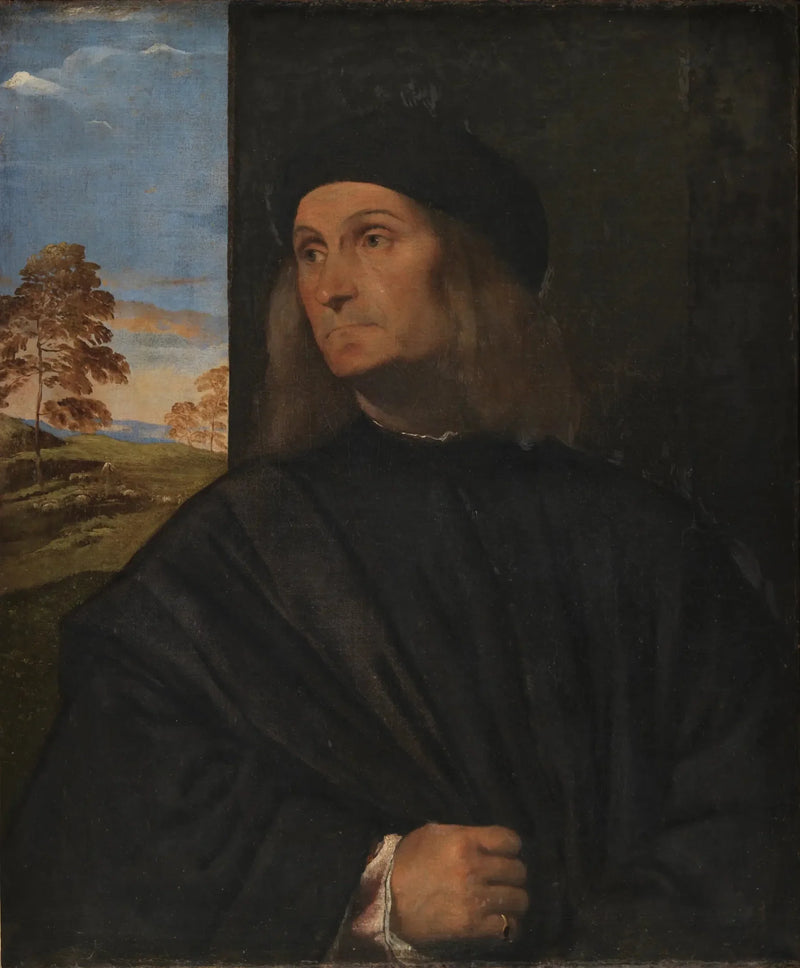 Retrato de hombre - Titian