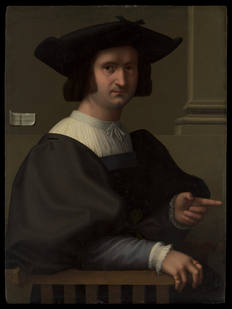 Retrato de hombre - Tommaso Lunetti