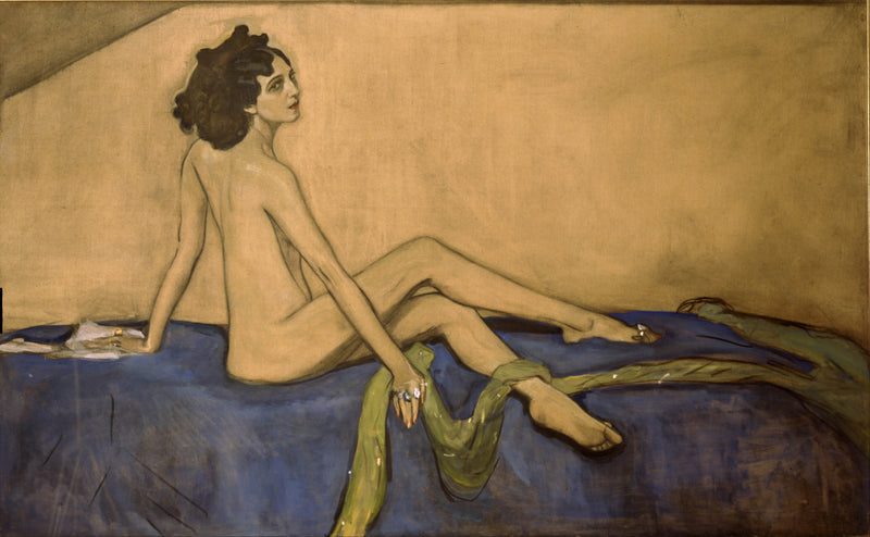Retrato de Ida Rubinstein - Valentin Serov