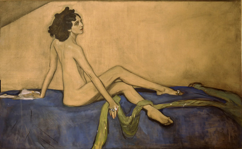 Retrato de Ida Rubinstein - Valentin Serov