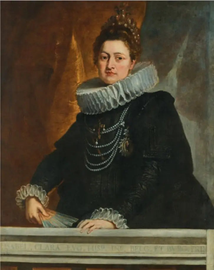 Retrato de Isabel Clara Eugenia - Peter Paul Rubens