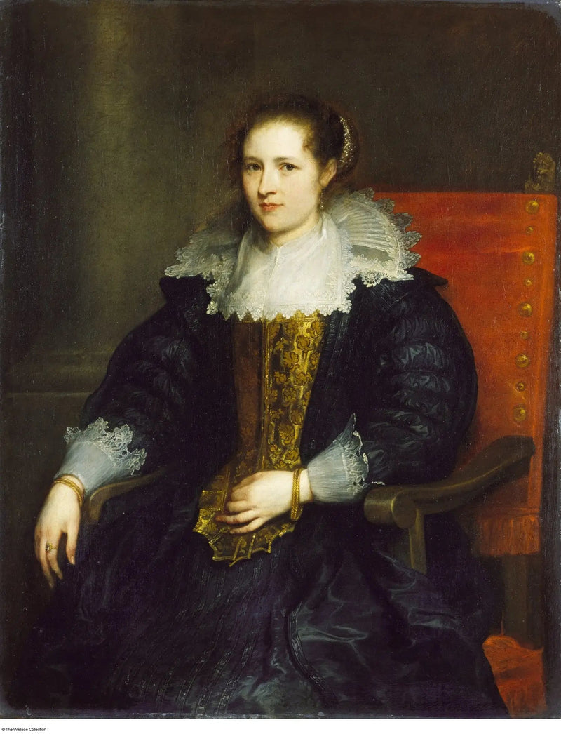 Retrato de Isabella Waerbeke - Antoine van Dyck