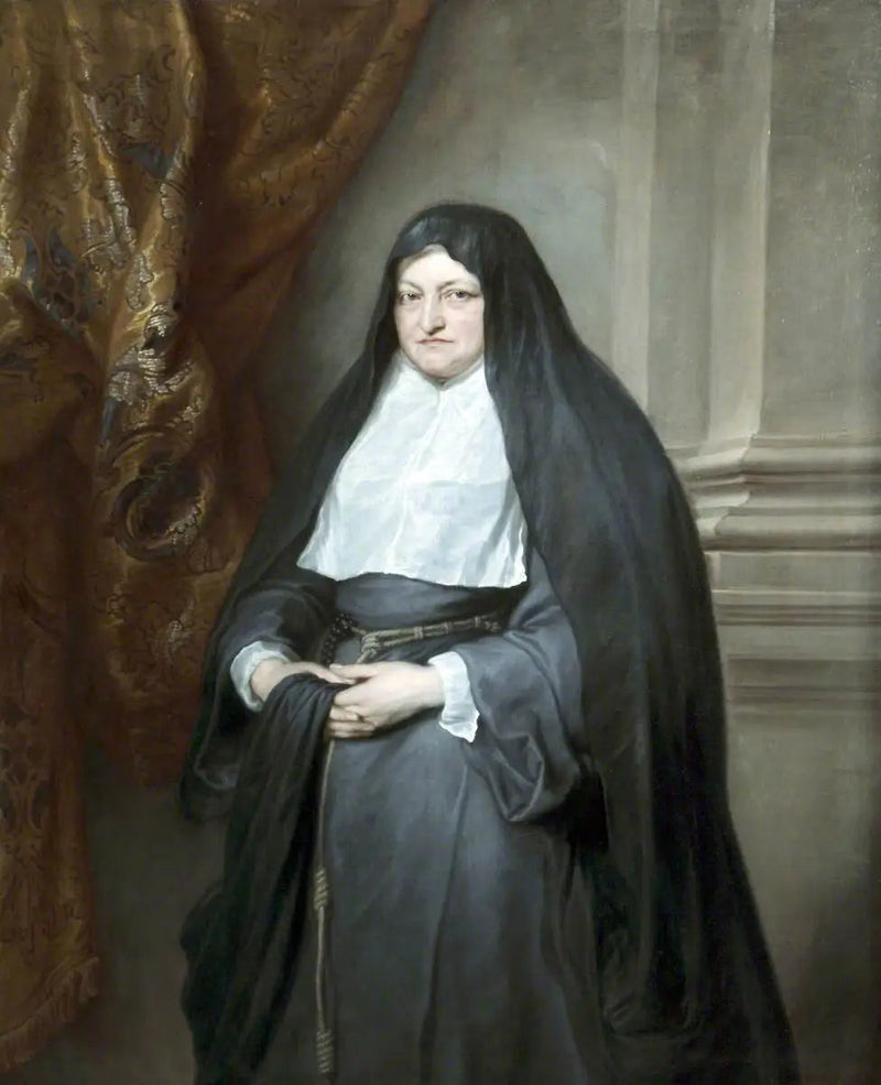 Retrato de Isabel Clara Eugenia de Habsburgo (1566-1633) - Antoine van Dyck