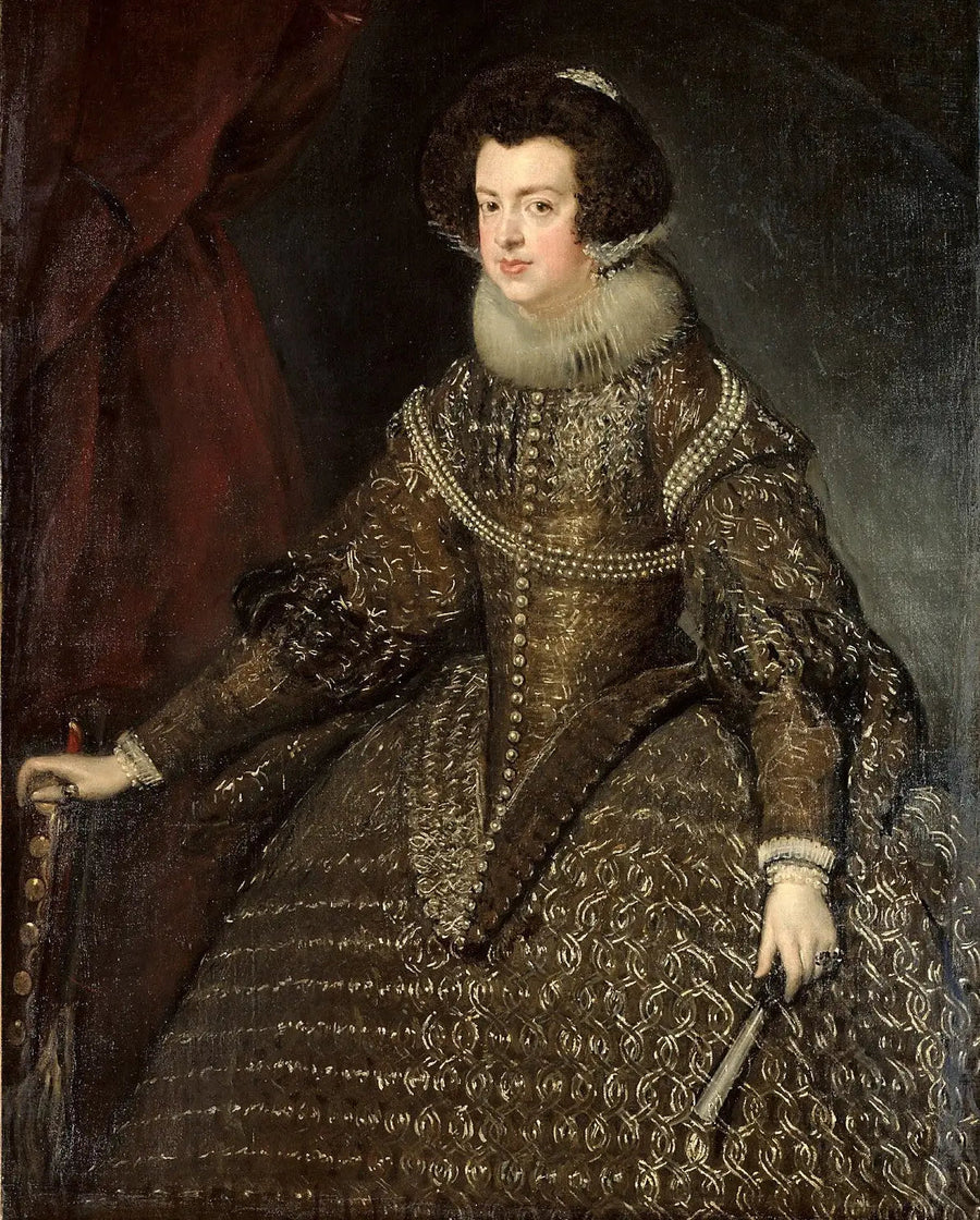 Retrato de Isabel de España - Diego Velázquez
