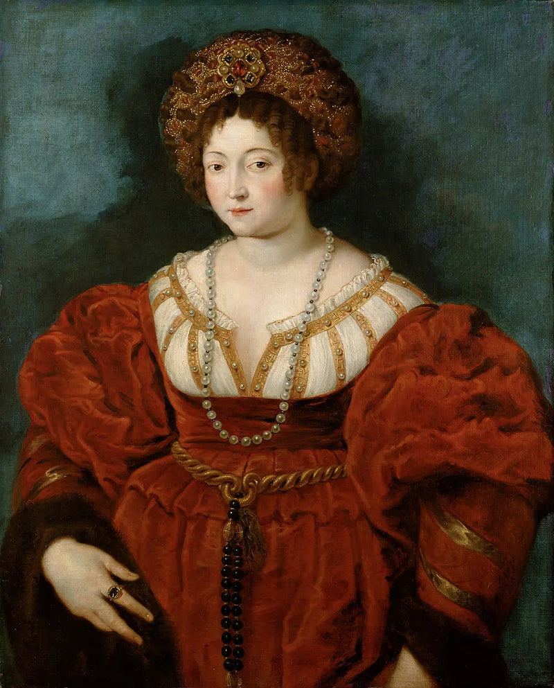 Retrato de Isabel de Este - Peter Paul Rubens