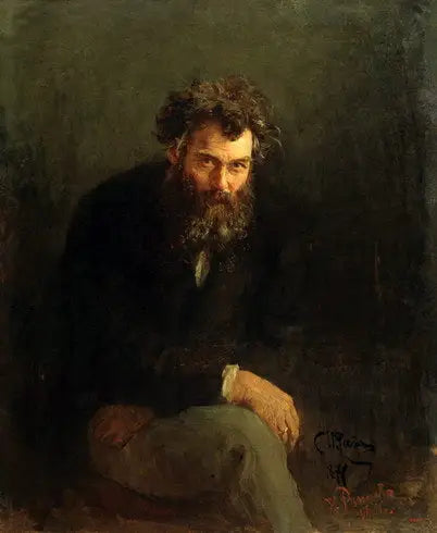 Retrato de Iván Chichkine - Ilya Repin
