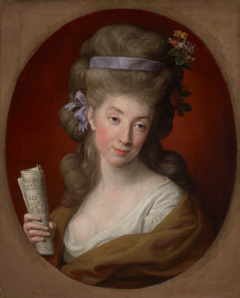 Retrato de Izabela nacida Lubomirska, esposa de Ignacy Potocki (1755-1783) - Pompeo Batoni