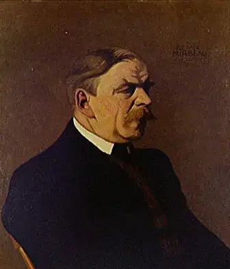Retrato de Octave Mirbeau - Félix Vallotton