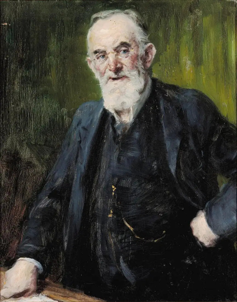 Retrato de Octavius Hansen. - Peder Severin Krøyer