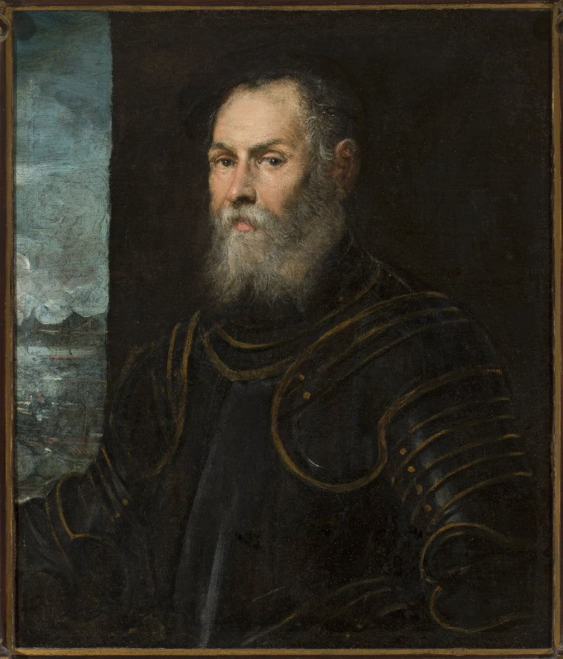 Retrato de un almirante veneciano - Jacopo Tintoretto