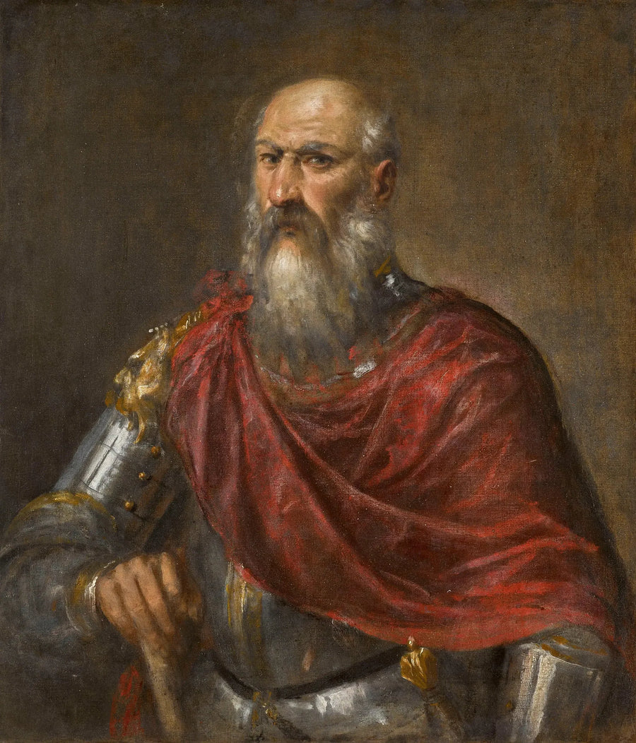 Retrato de un almirante veneciano, probablemente Francesco Duodo - Tiziano