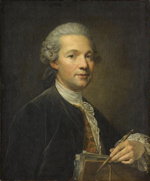 Retrato de un artista - Jean-Baptiste Greuze