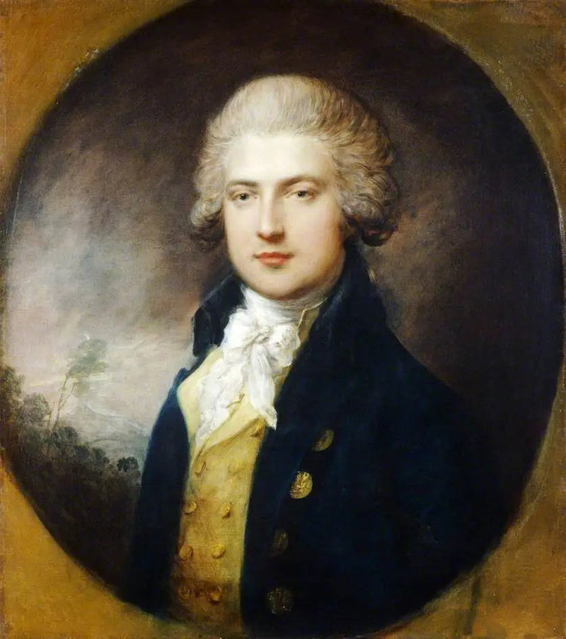 Retrato de un socio desconocido del príncipe de Gales - Thomas Gainsborough