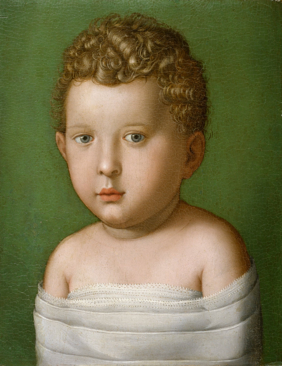 Retrato de un bebé niño - Bronzino