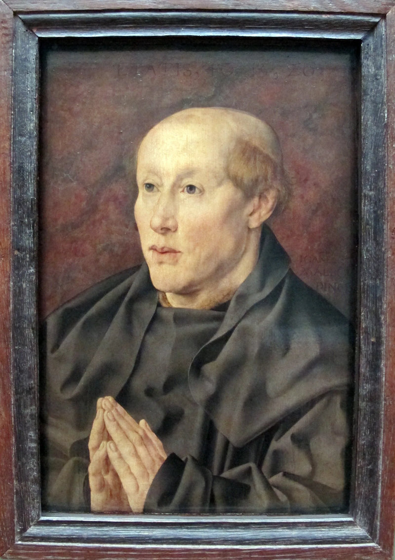 Retrato de un benedictino - Jan Gossaert