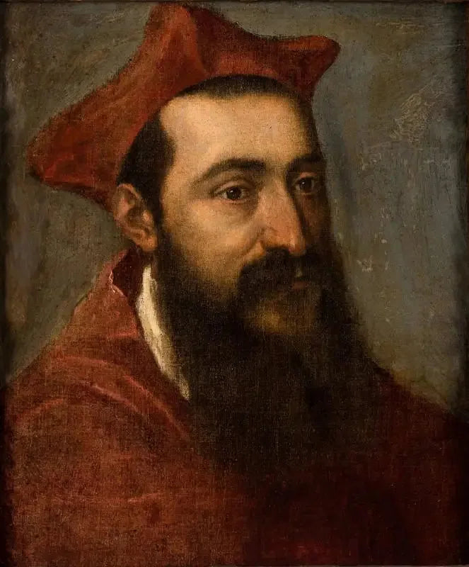 Retrato de un cardenal - Titian