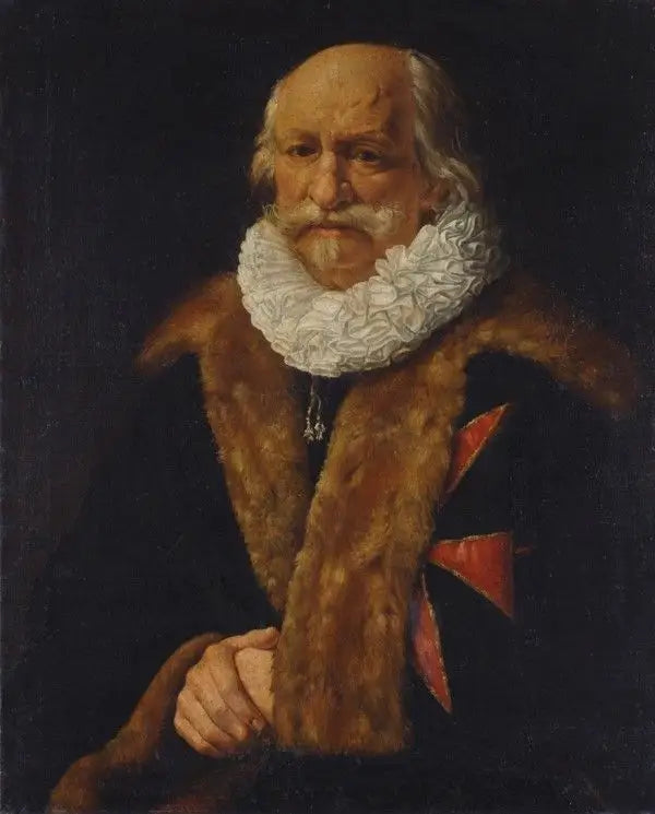 Retrato de un caballero de la orden de San Esteban - Artemisia Gentileschi