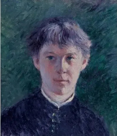 Retrato de un colegial - Gustave Caillebotte