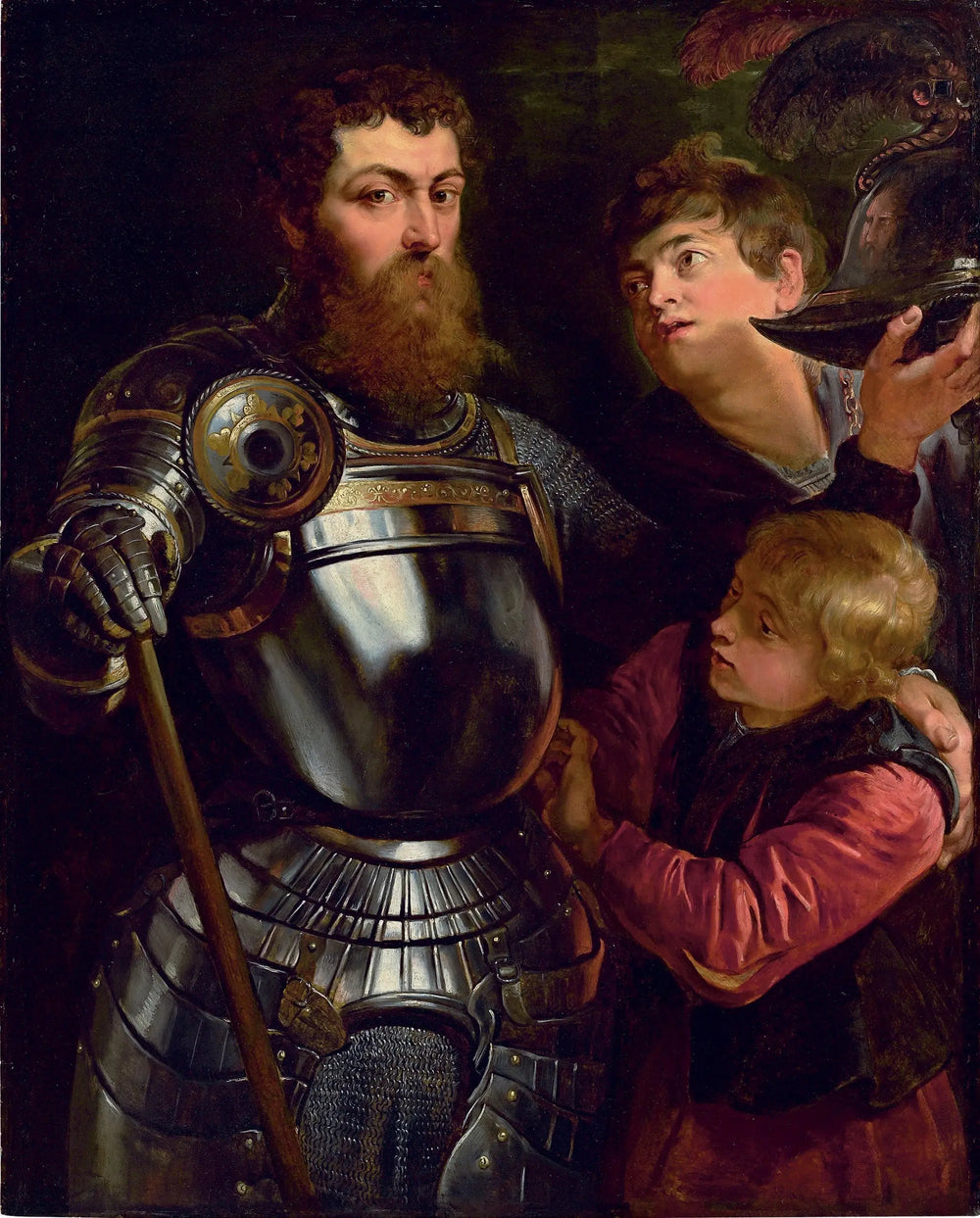 Portrait d'un commandant - Peter Paul Rubens image 1 tableau peint à l’huile sur toile