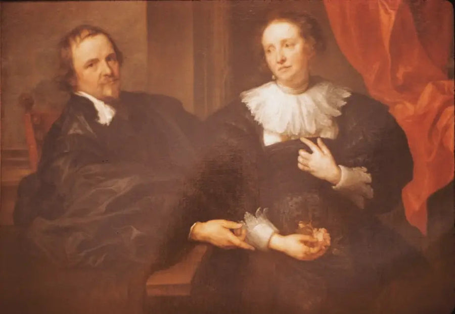 Retrato de una pareja - Antoine van Dyck