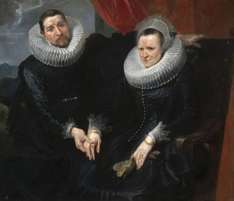 Retrato de una pareja casada - Antoine van Dyck