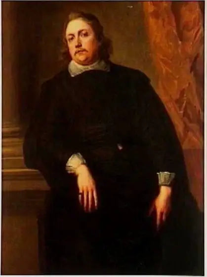 Portrait d'un ecclésiastique italien, vers 1624 - Antoine van Dyck image 1 reproduction d’œuvre d’art à l’huile