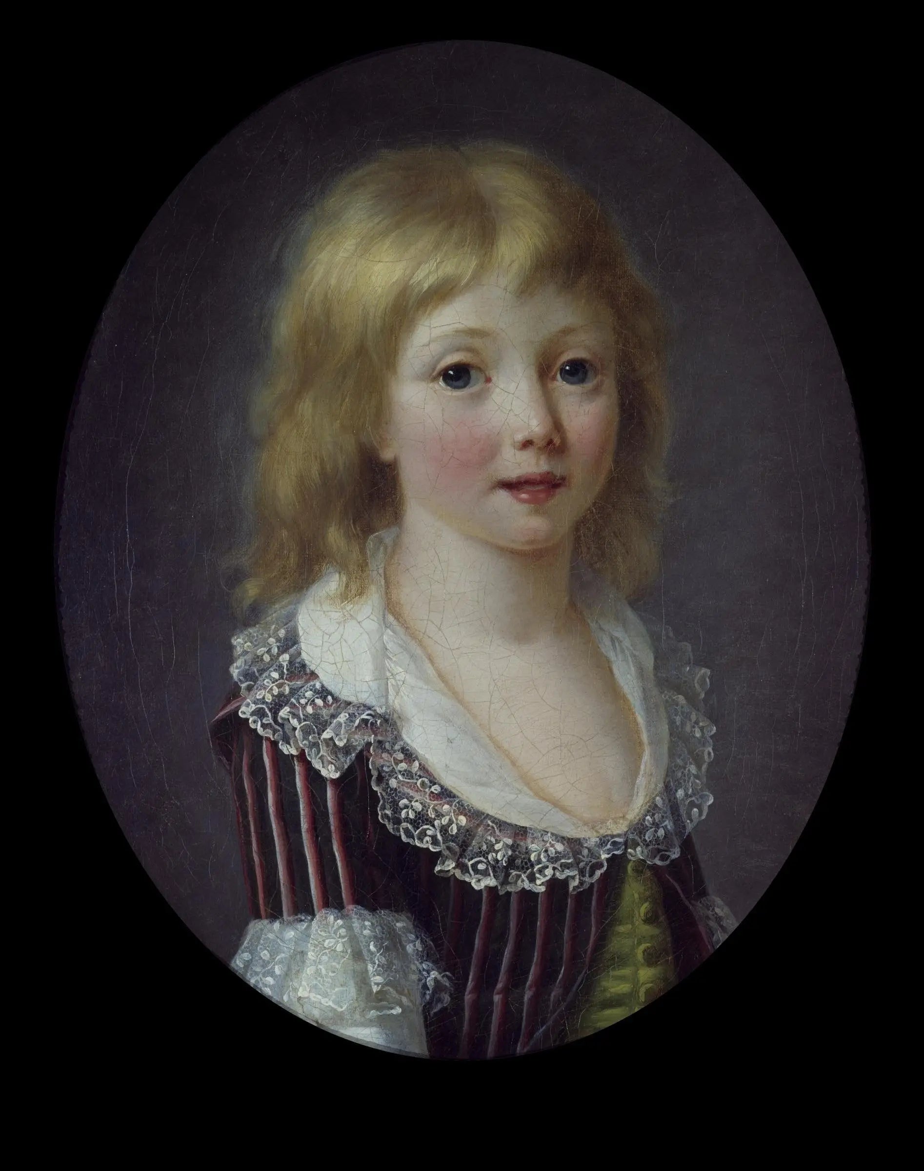 Portrait d'un enfant de la famille Comminges - Élisabeth Vigée Le Brun image 1 tableau peint à l’huile sur toile