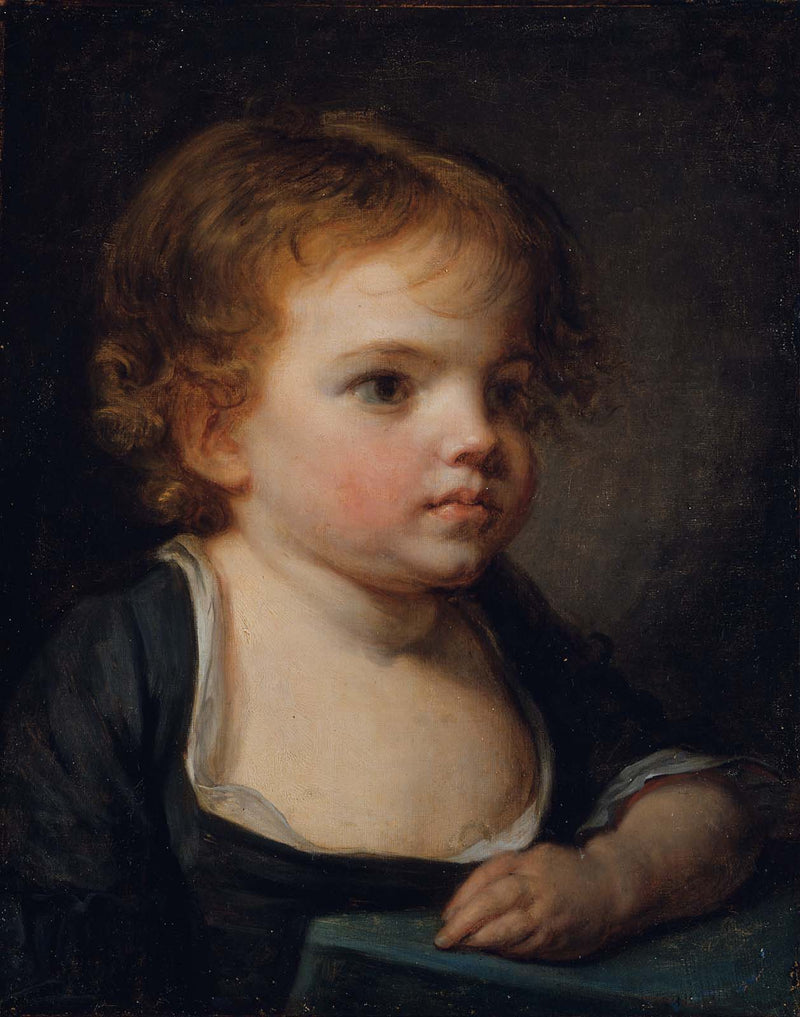 Retrato de un niño - Jean-Baptiste Greuze