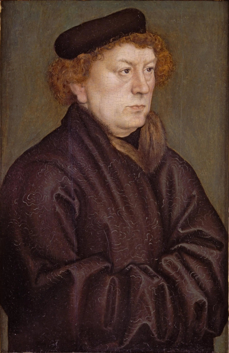 Retrato de un erudito - Lucas Cranach el Viejo