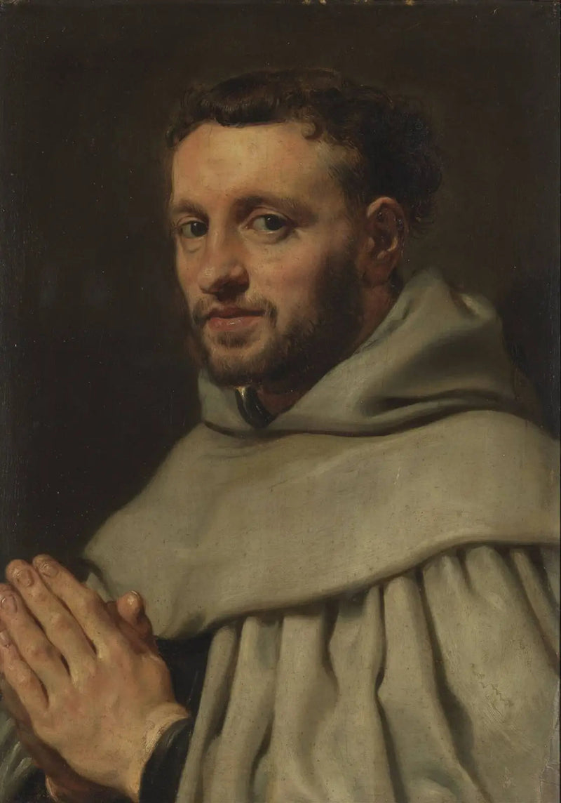 Retrato de un hermano carmelita (¿Gaspar Rinckens?) - Peter Paul Rubens