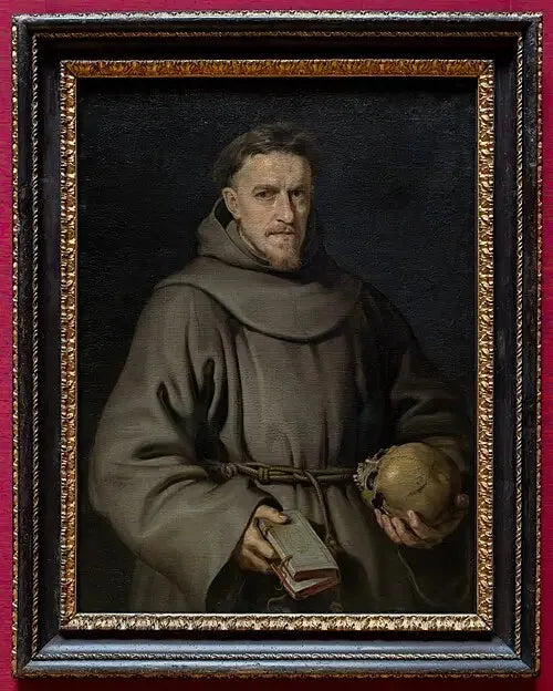 Retrato de un hermano franciscano - Peter Paul Rubens