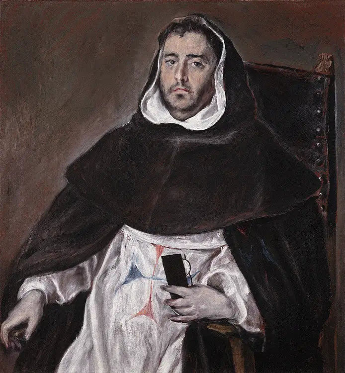 Retrato de un hermano trinitario - El Greco