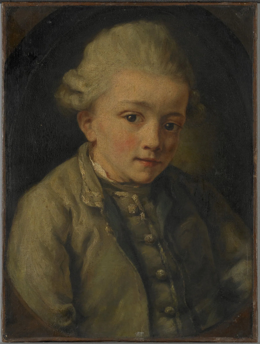 Retrato de un niño - Jean-Baptiste Greuze