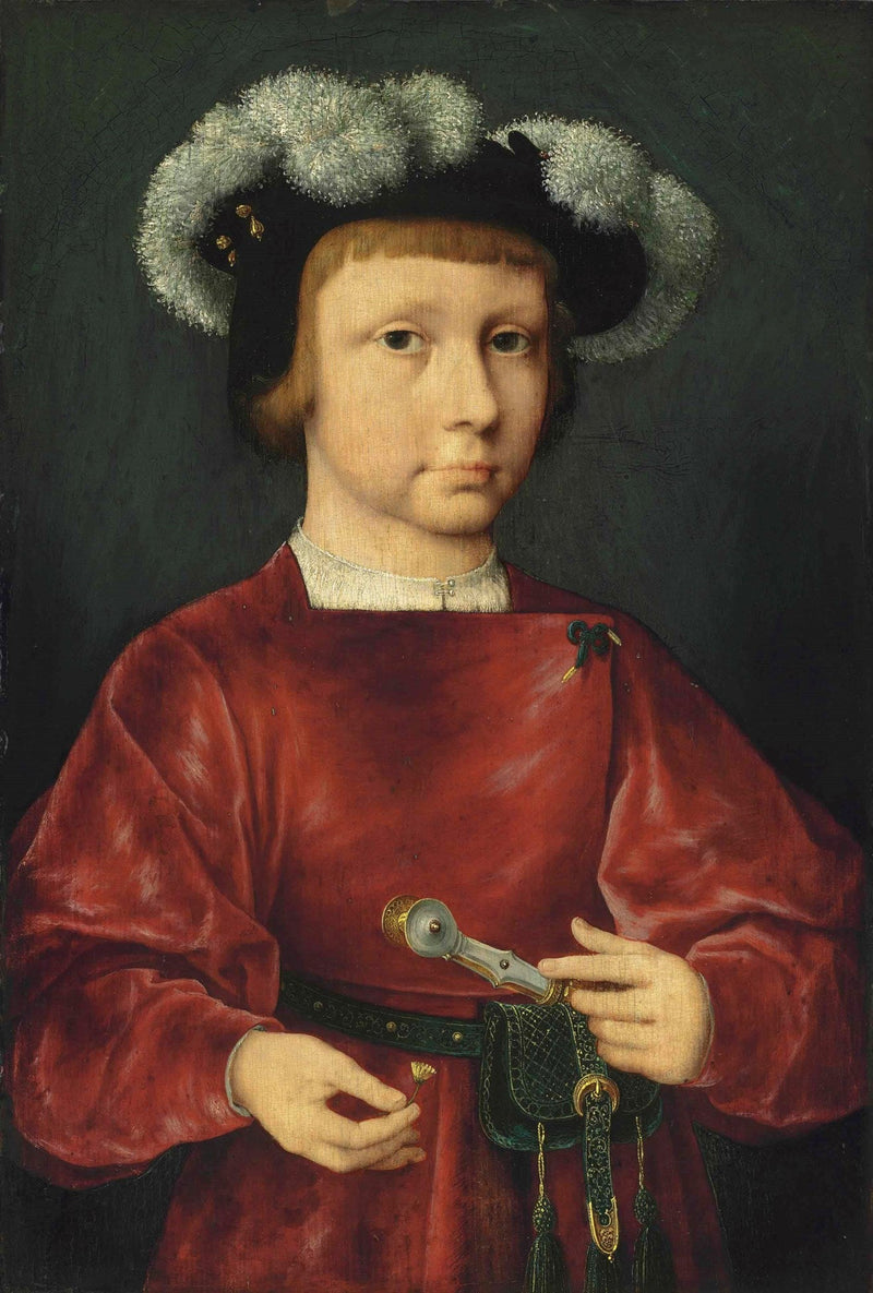 Retrato de un niño - Joos van Cleve