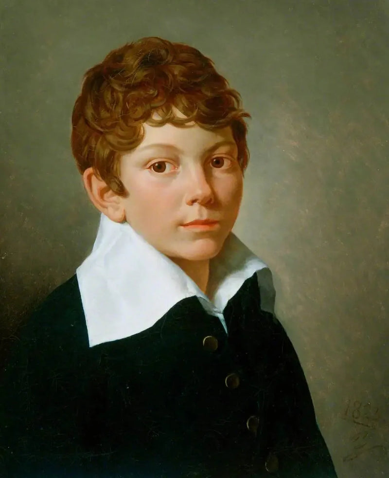 Retrato de un niño - Louis-Léopold Boilly