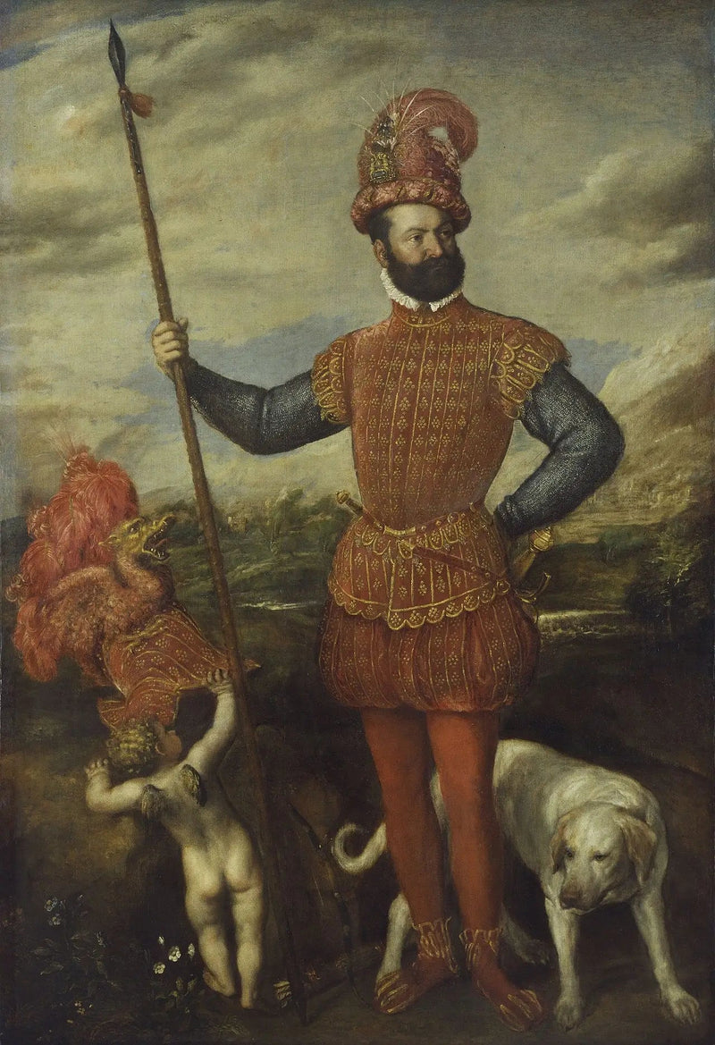 Retrato de un general - Titian